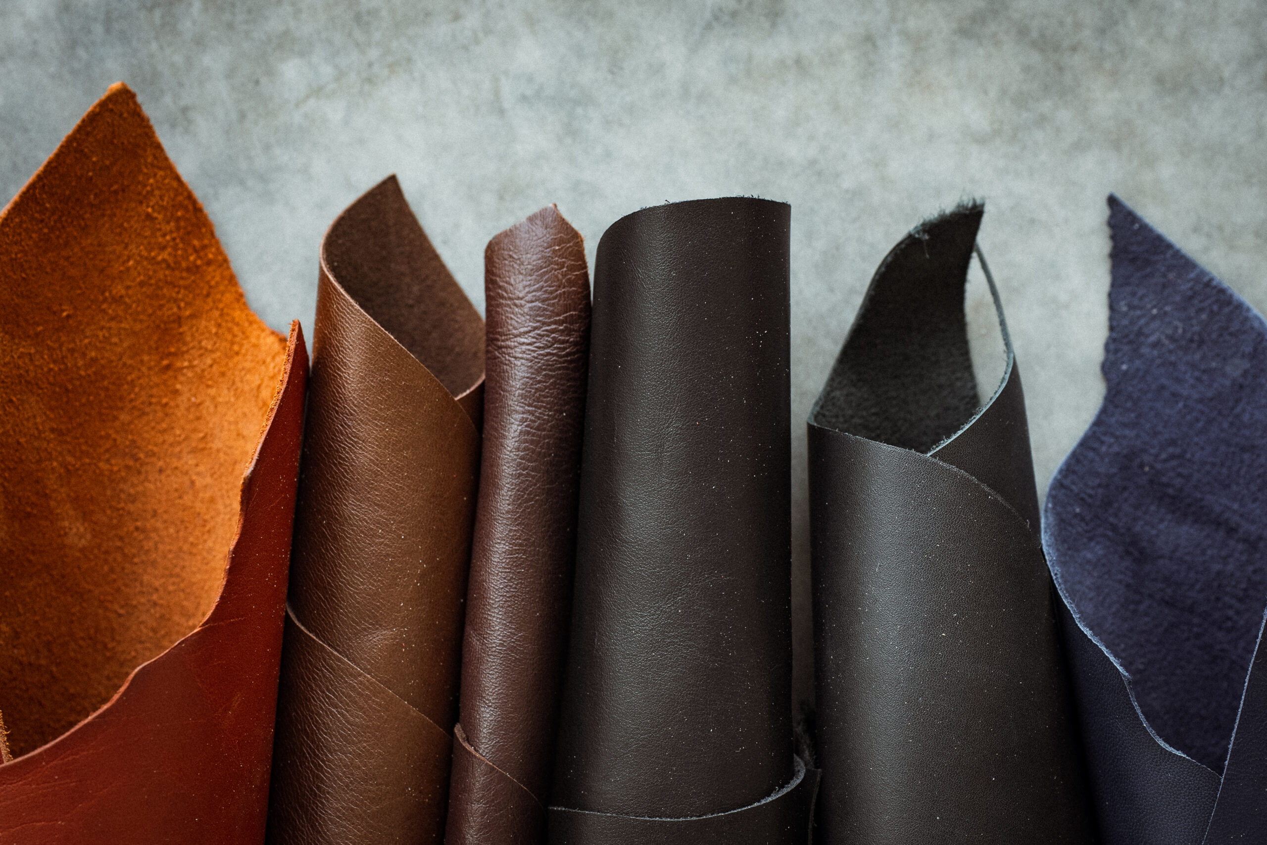 Matériaux cuir et coloris
